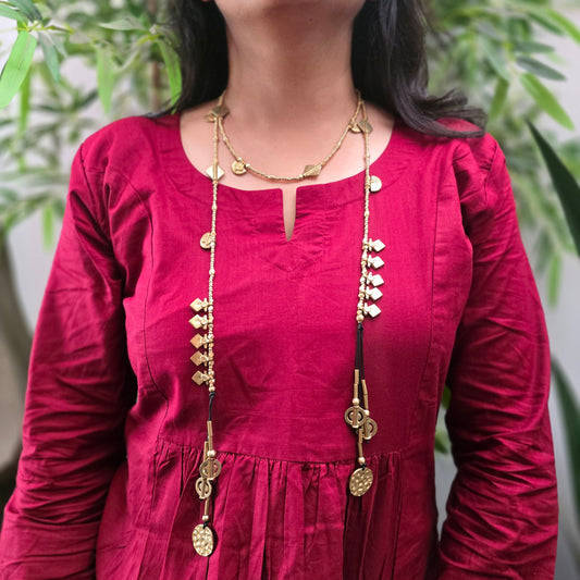 Nayantara wrap around necklace