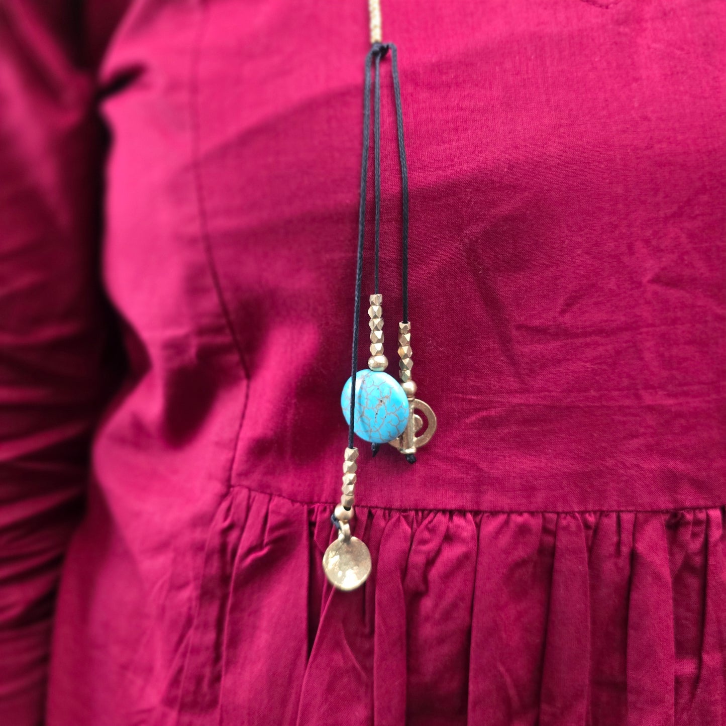 Anvika wrap around necklace