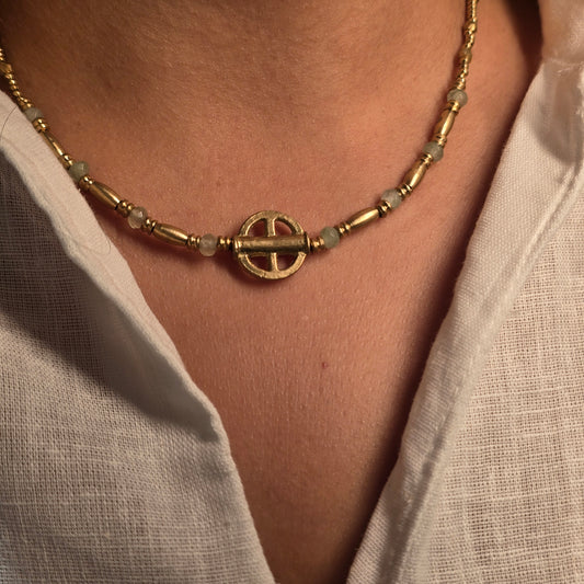 Dainty Charm Necklace - Orbit