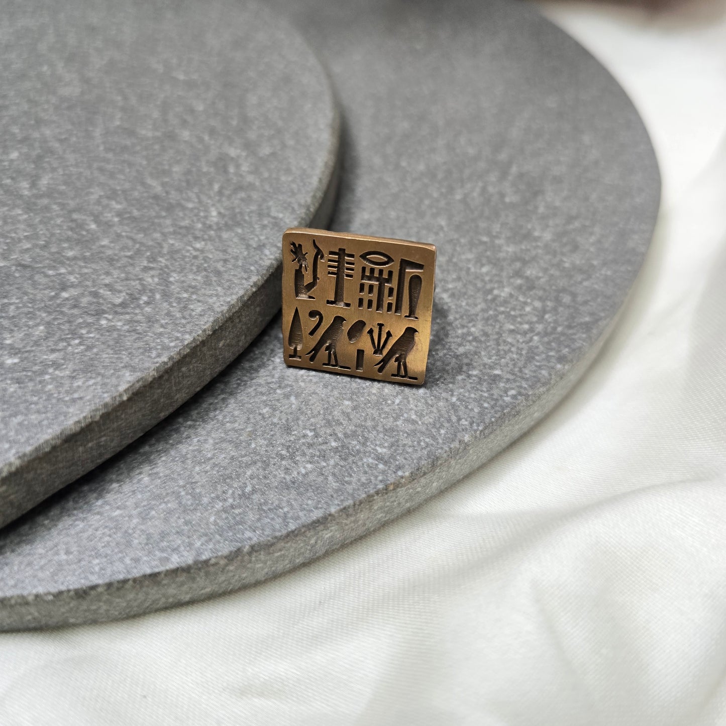 Ancient Egyptian Square Ring