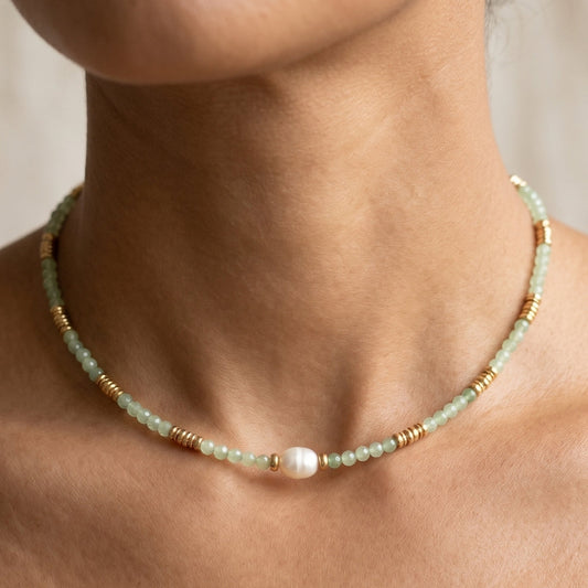 Mint necklace
