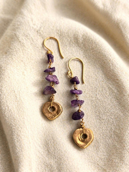 Amethyst Dangler