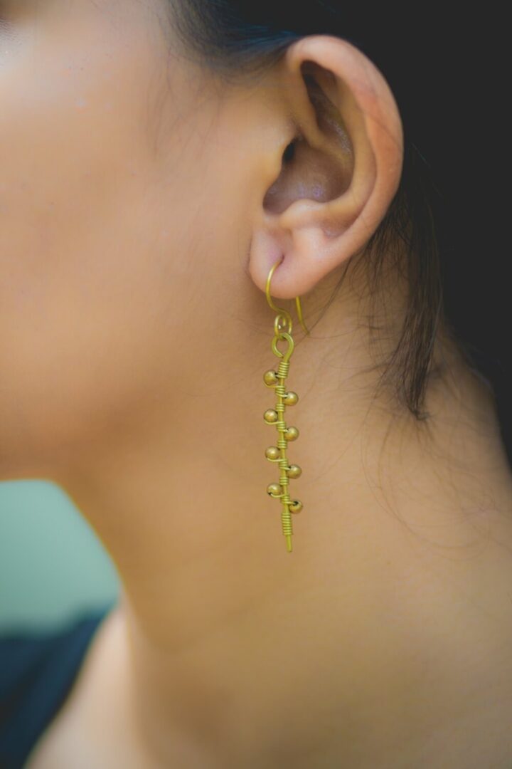 flute earrings