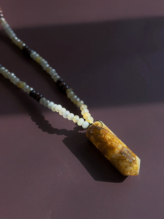 The Cocktail Beaded Pendant