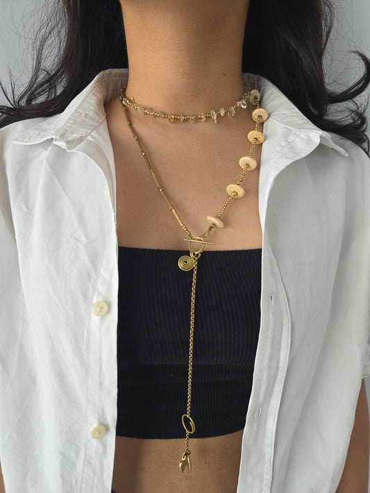 Ivory Drift Modular Jewelry Strand