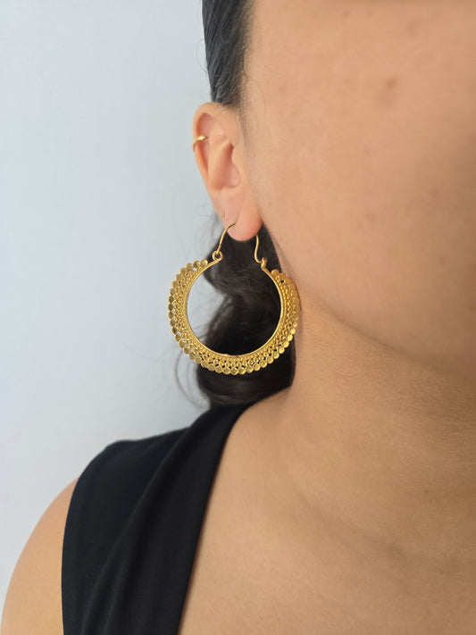Bianca hoops - medium