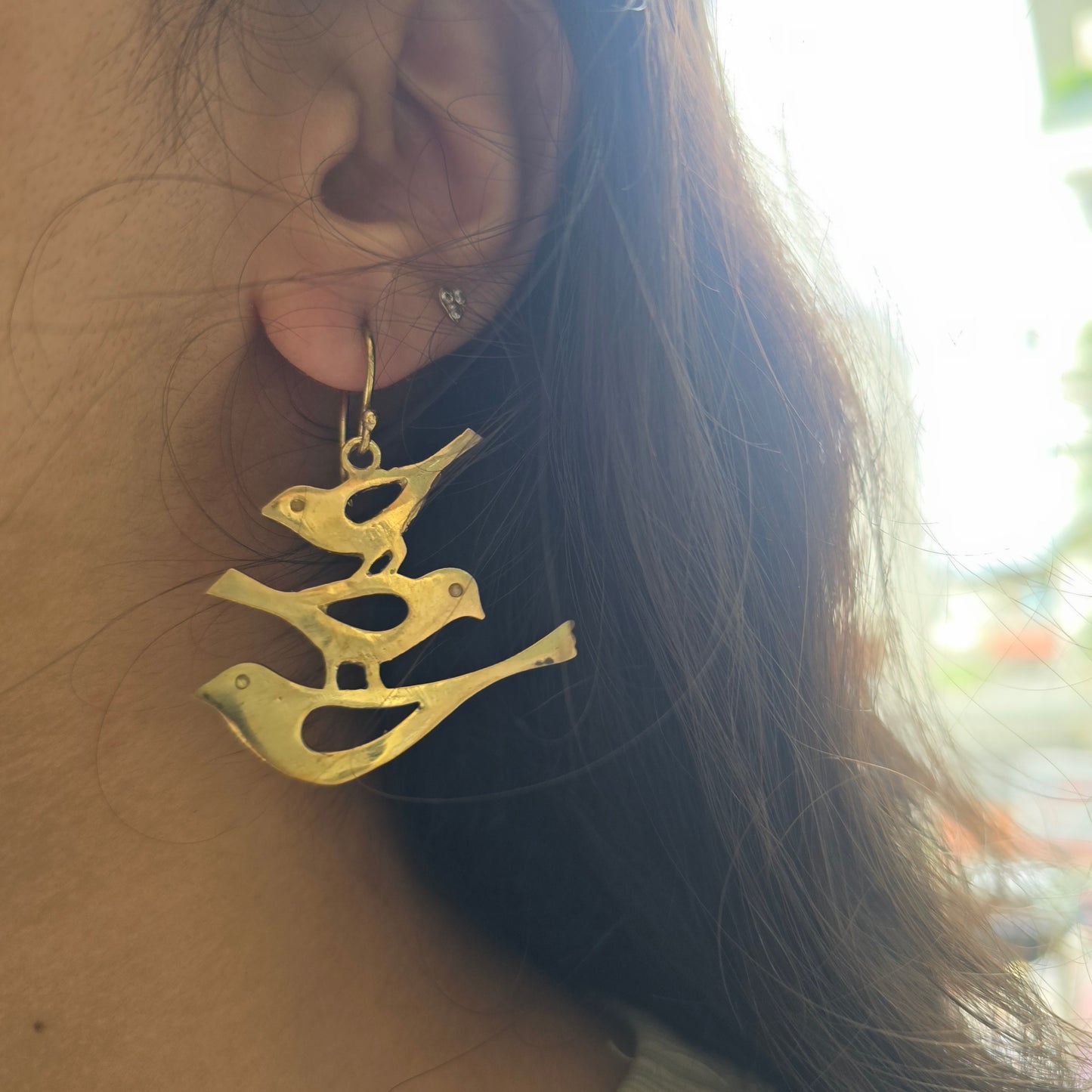 Bird earrings