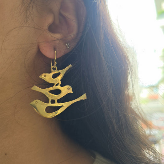 Bird earrings