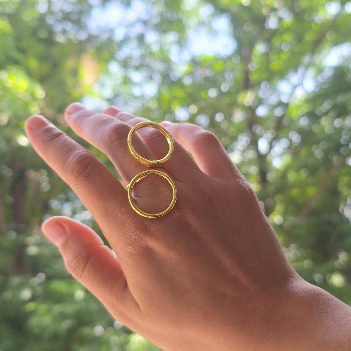 Circular Open Ring