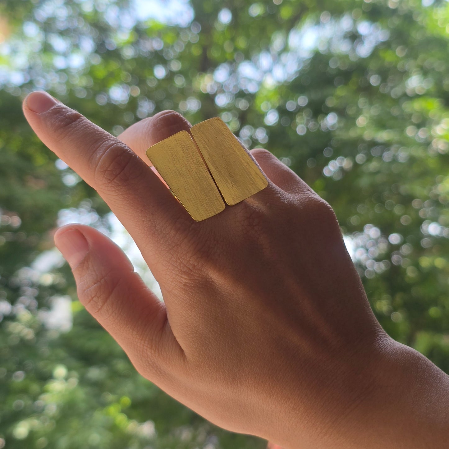 Square Open Ring