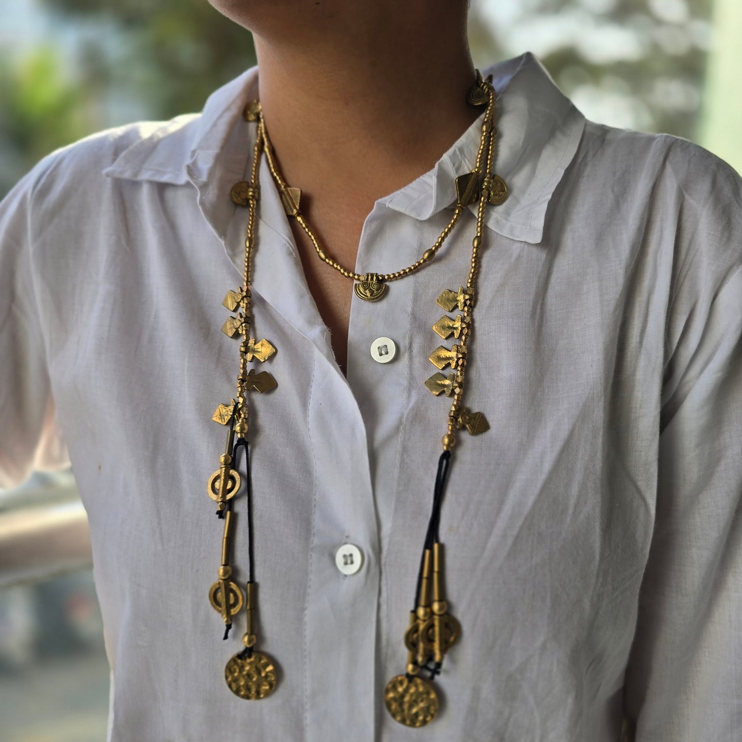 Nayantara wrap around necklace