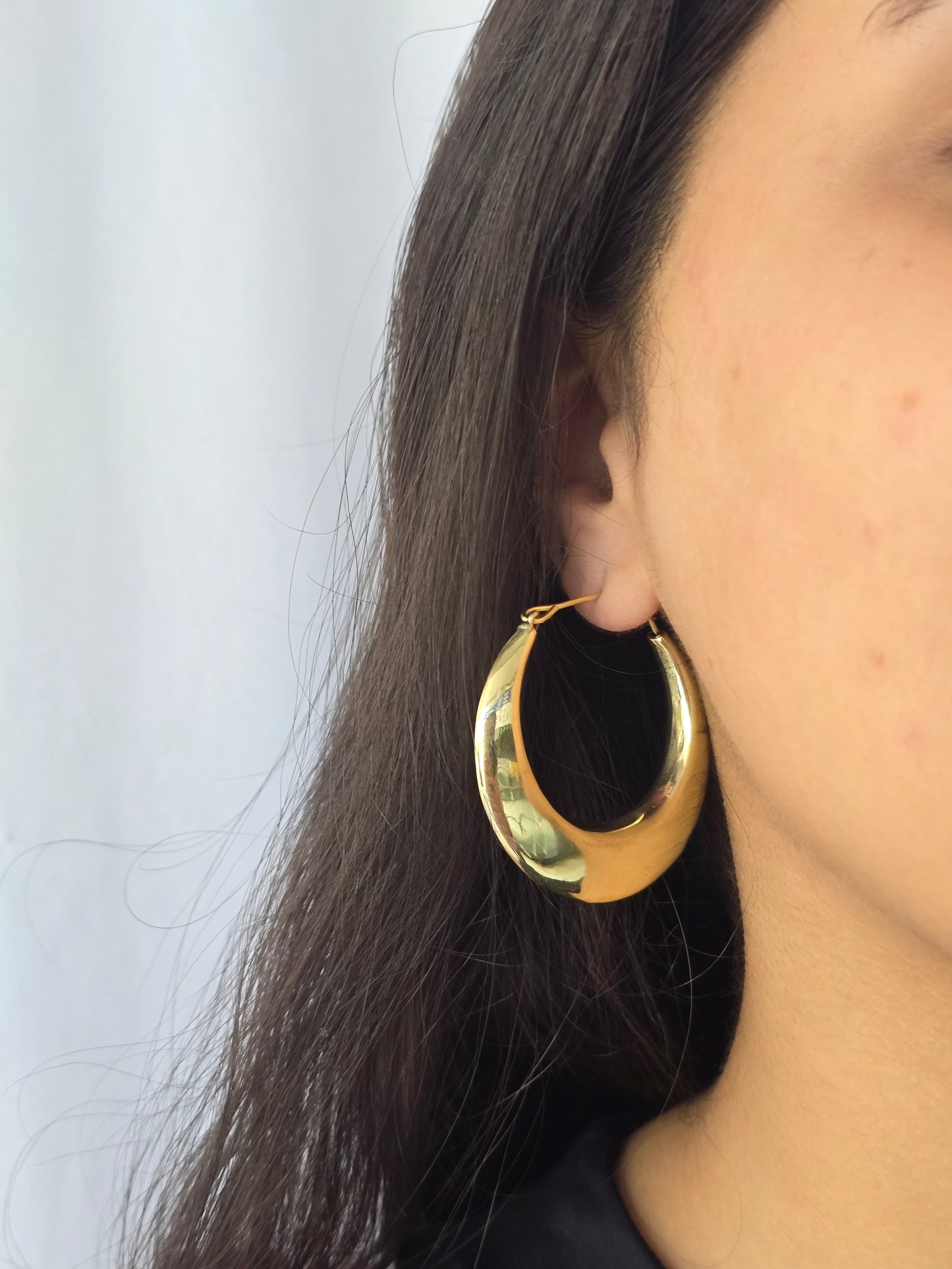 Vintage vibes hoops