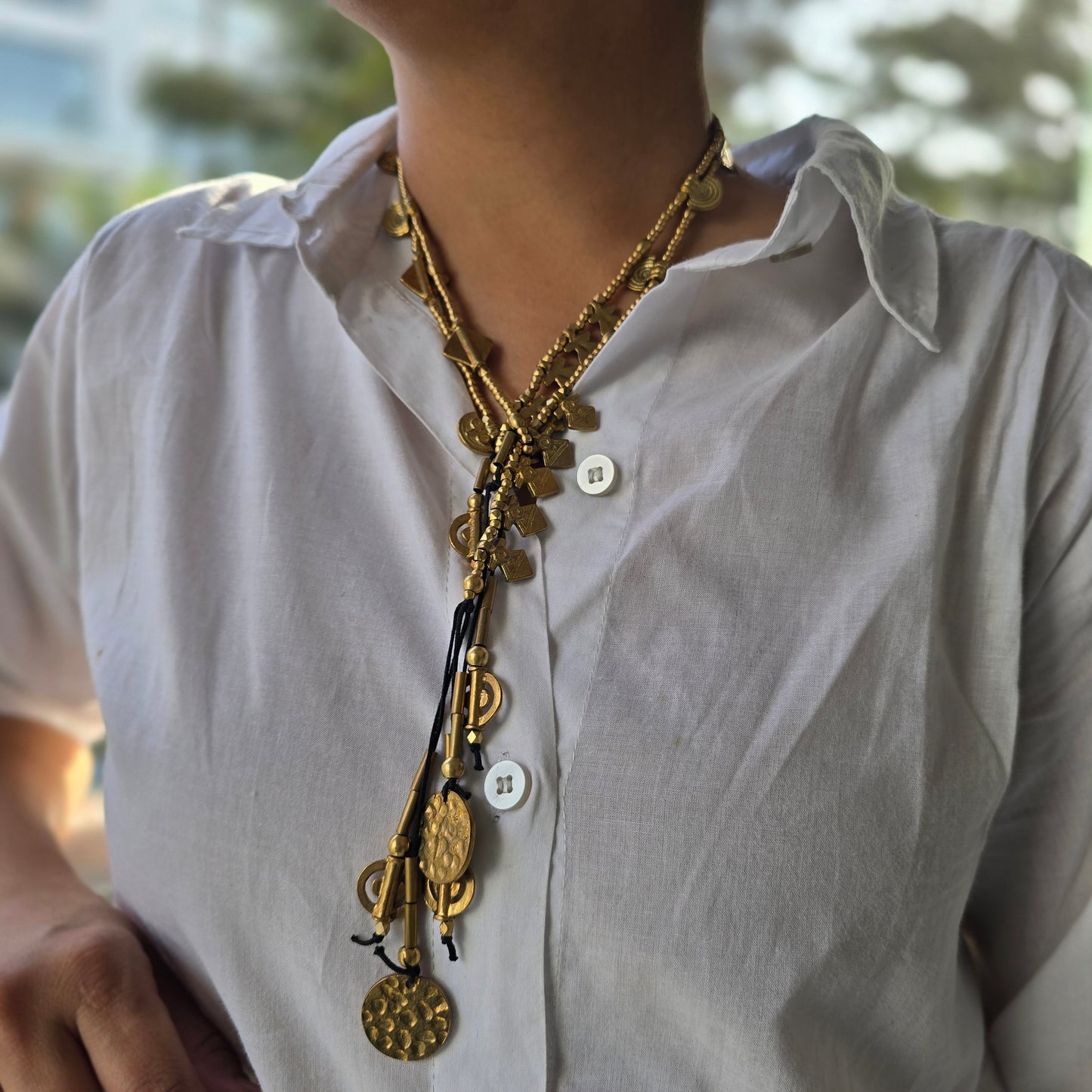 Nayantara wrap around necklace