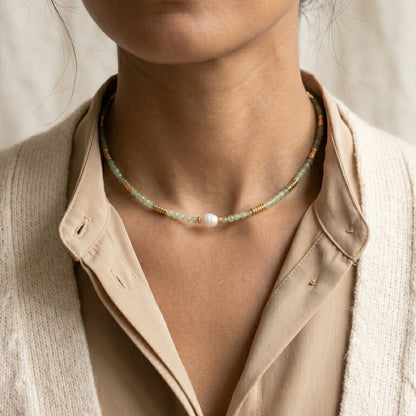 Mint necklace