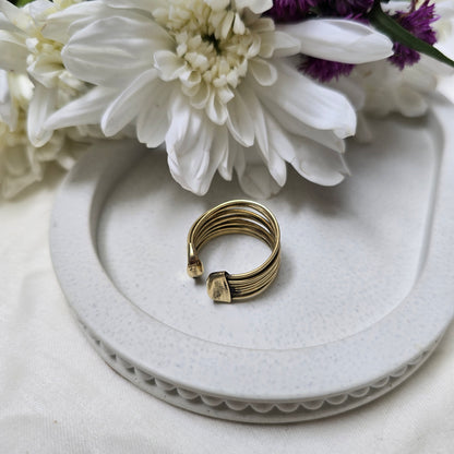 Stacked wired ring