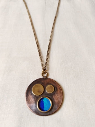 Planet necklace