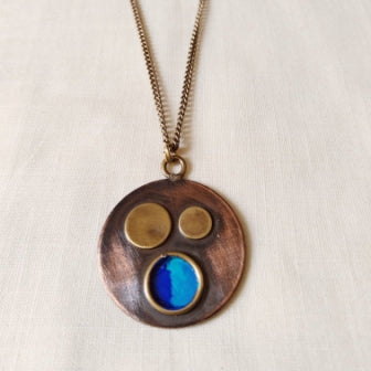 Planet necklace