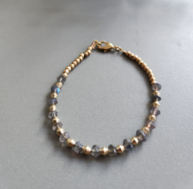 Labradorite bracelet