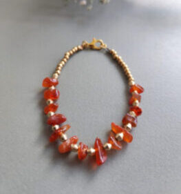 Carnelian bracelet