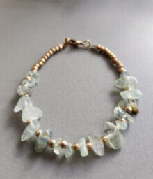 Aquamarine bracelet