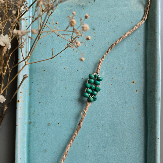 Jute Thread Rakhi - Teal