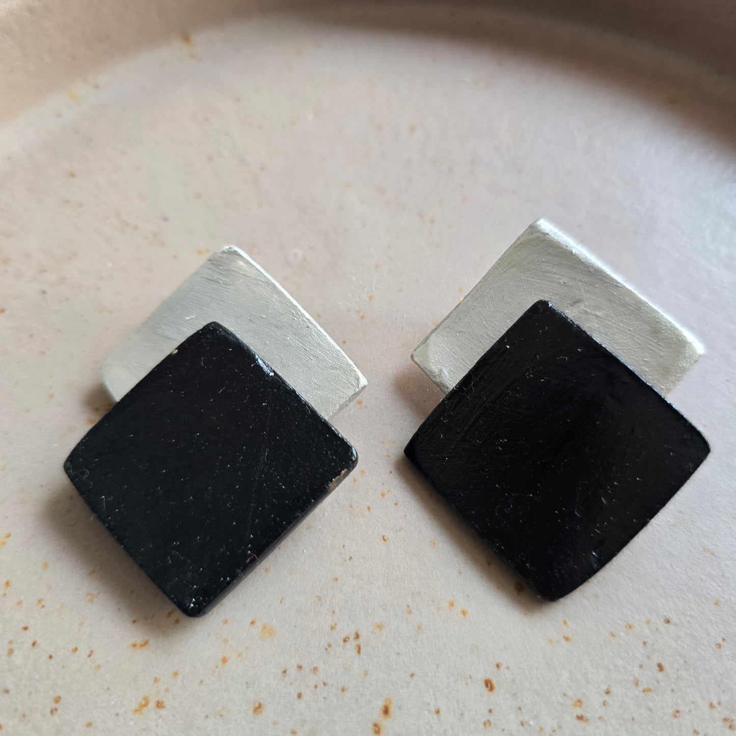 Double Square Earstuds 2