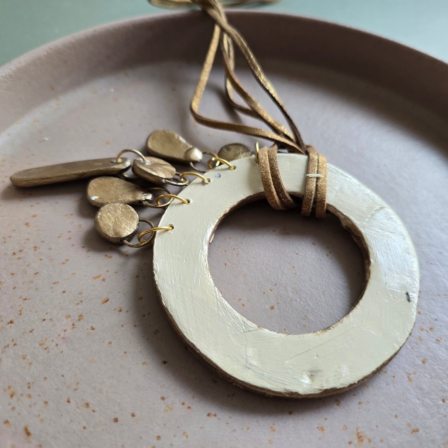 Circle Danglers Necklace