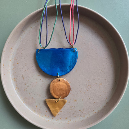 Geometric Harmony Necklace