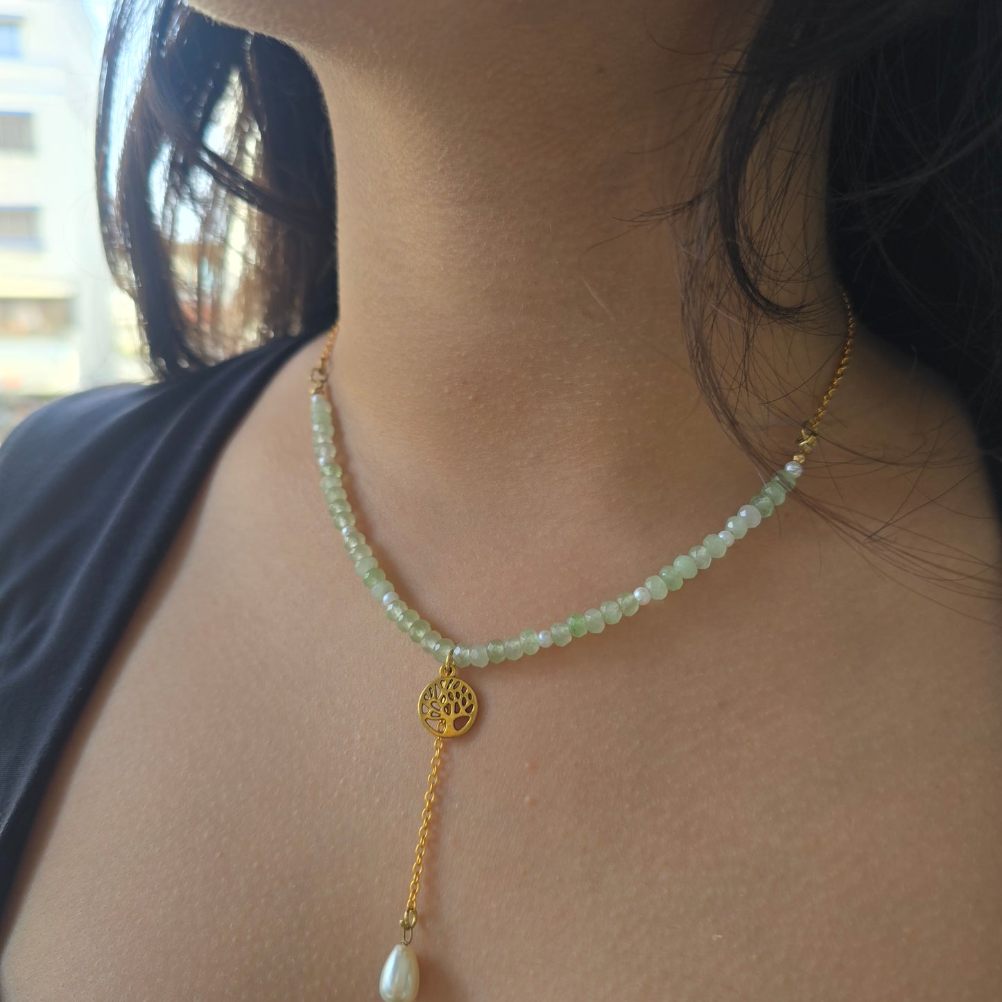 Tree of life charm necklace