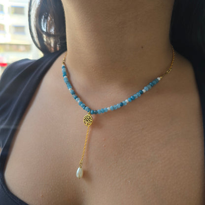 Tree of life charm necklace