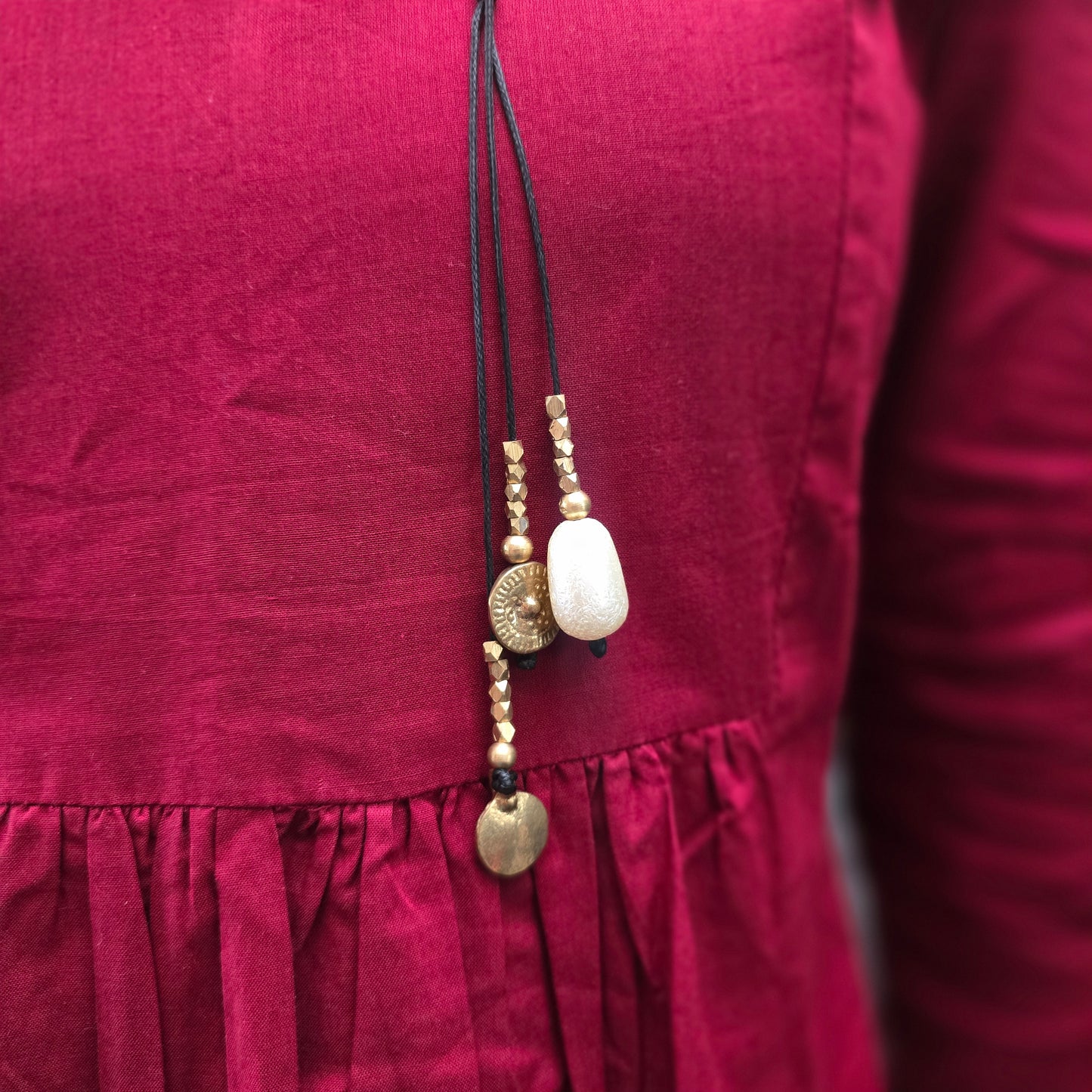 Anvika wrap around necklace