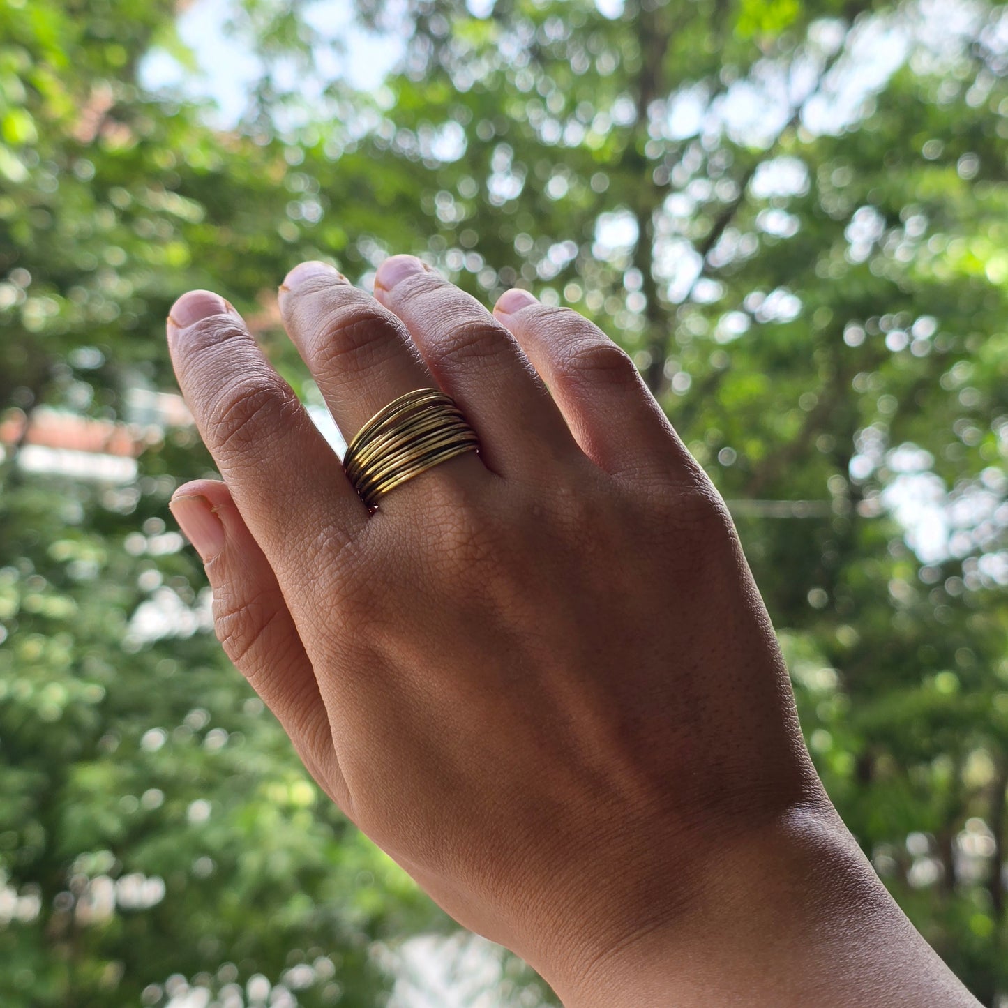 Stacked wired ring