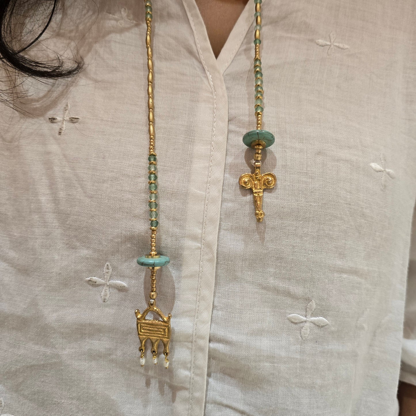 Hansli with handcrafted charms