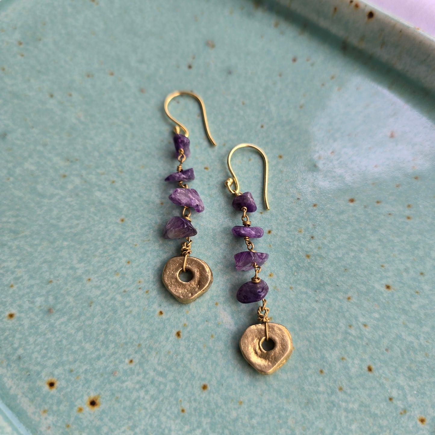 Amethyst Dangler