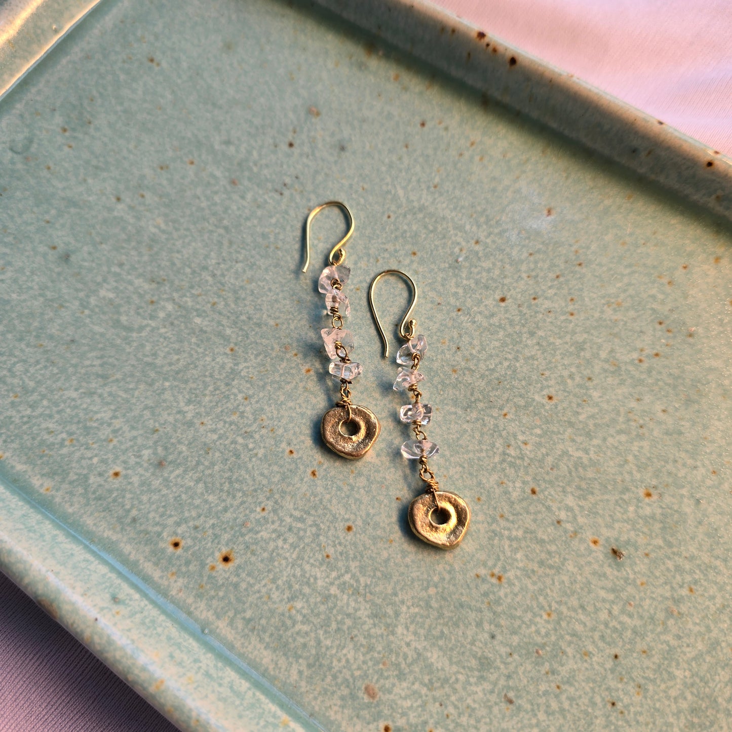 Clear Crystal Dangler