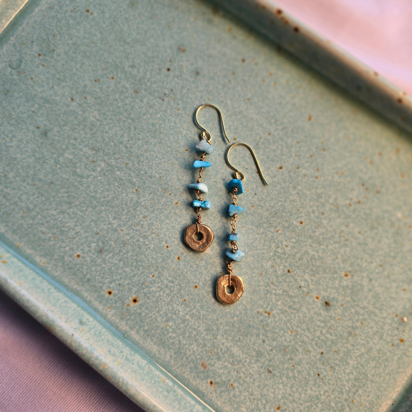 Turquoise Dangler