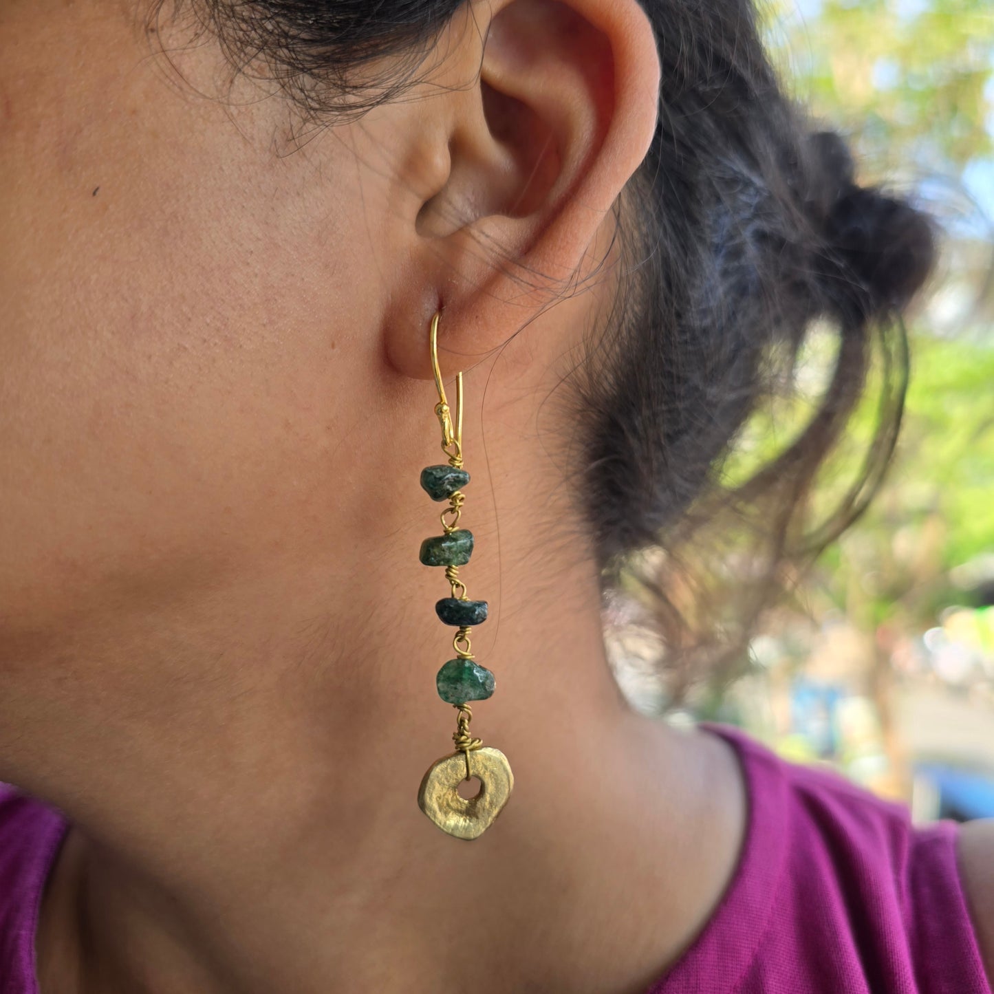 Green Maze Dangler