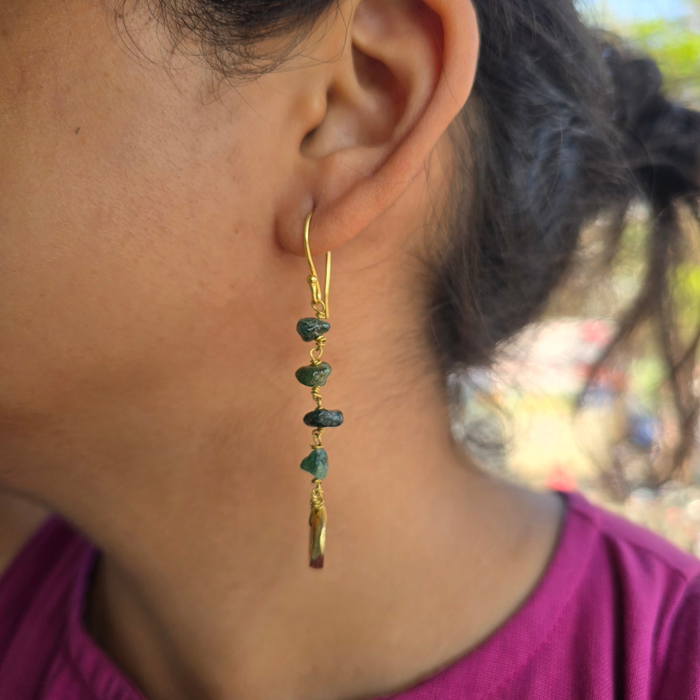 Green Maze Dangler