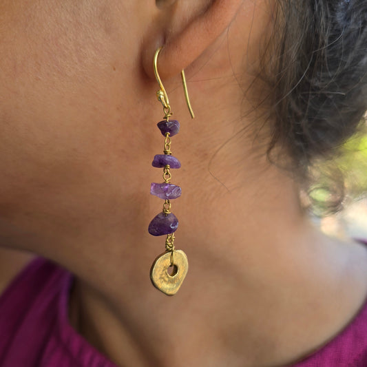 Amethyst Dangler