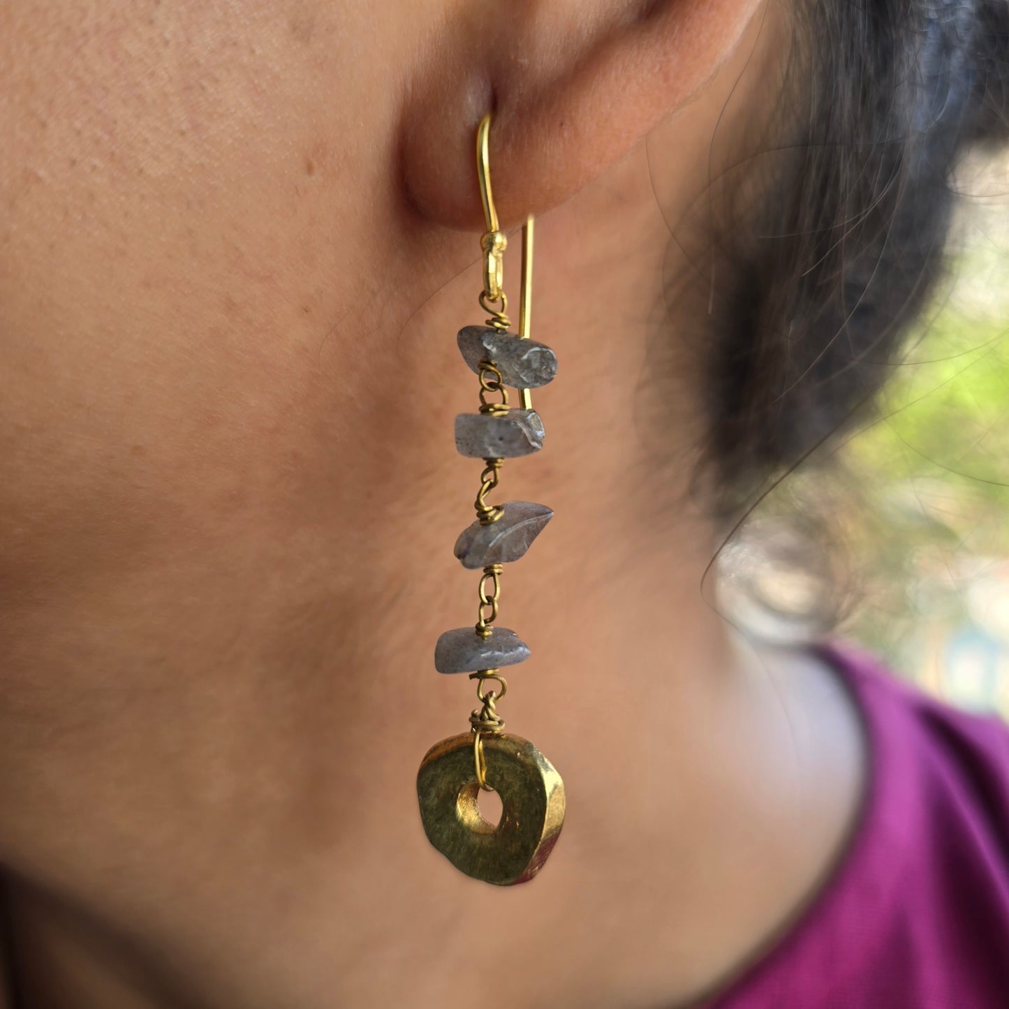 Labradorite Dangler