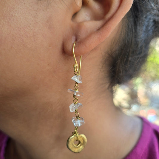 Clear Crystal Dangler