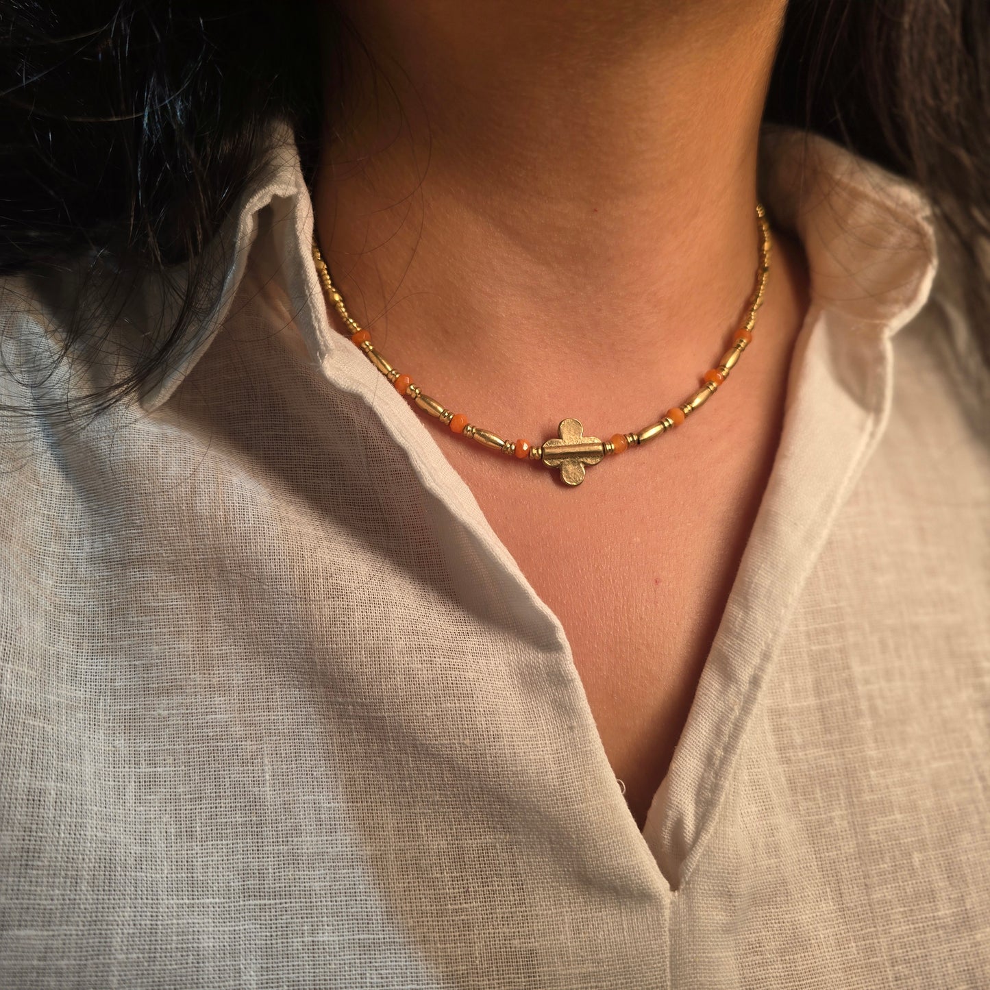 Dainty Charm Necklace - Blossom