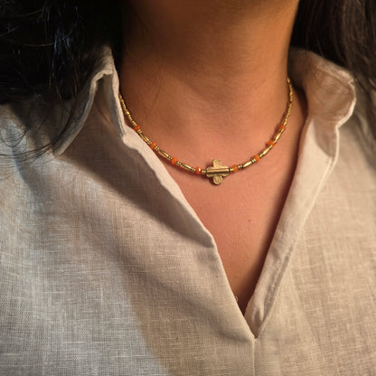 Dainty Charm Necklace - Blossom