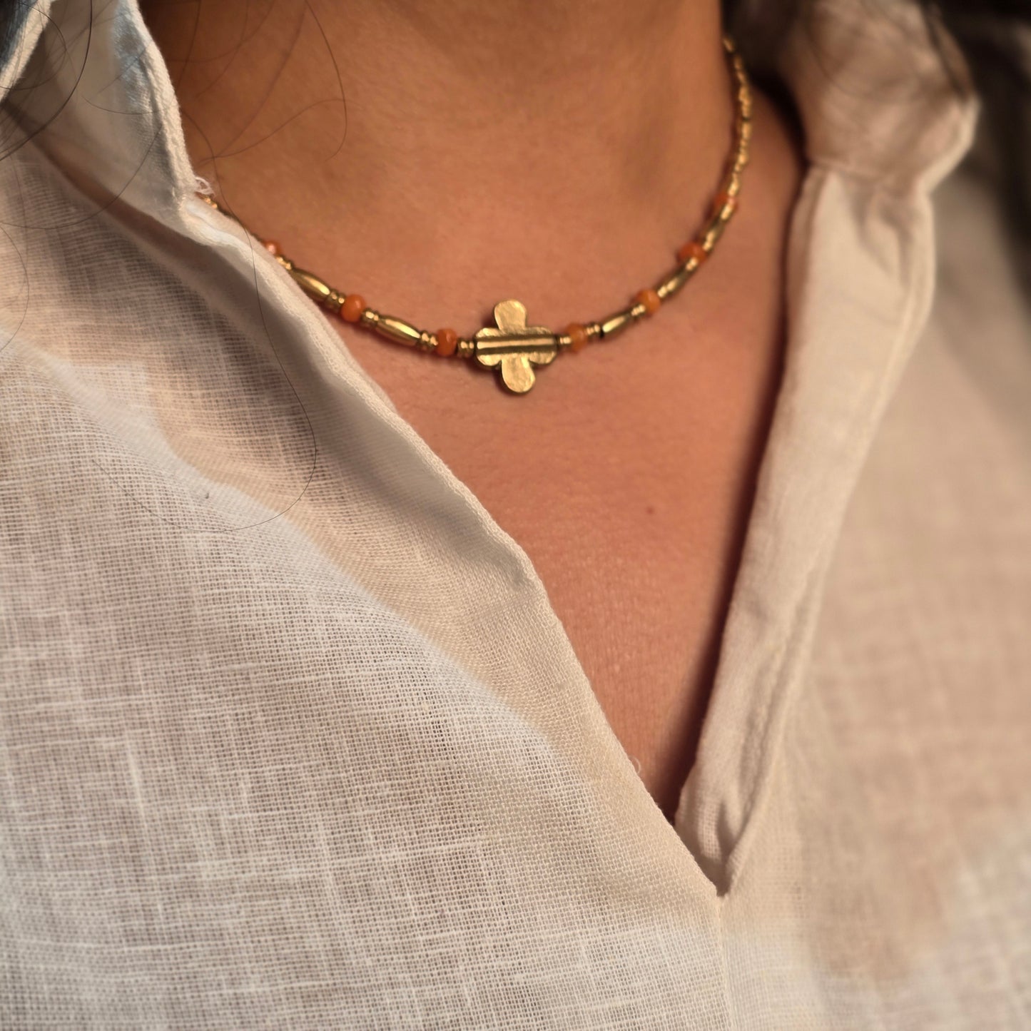 Dainty Charm Necklace - Blossom