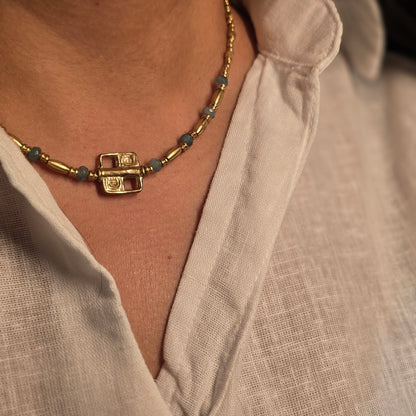 Dainty Charm Necklace - Quadrant