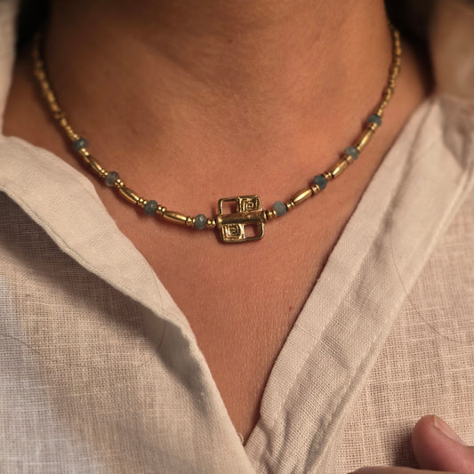 Dainty Charm Necklace - Quadrant