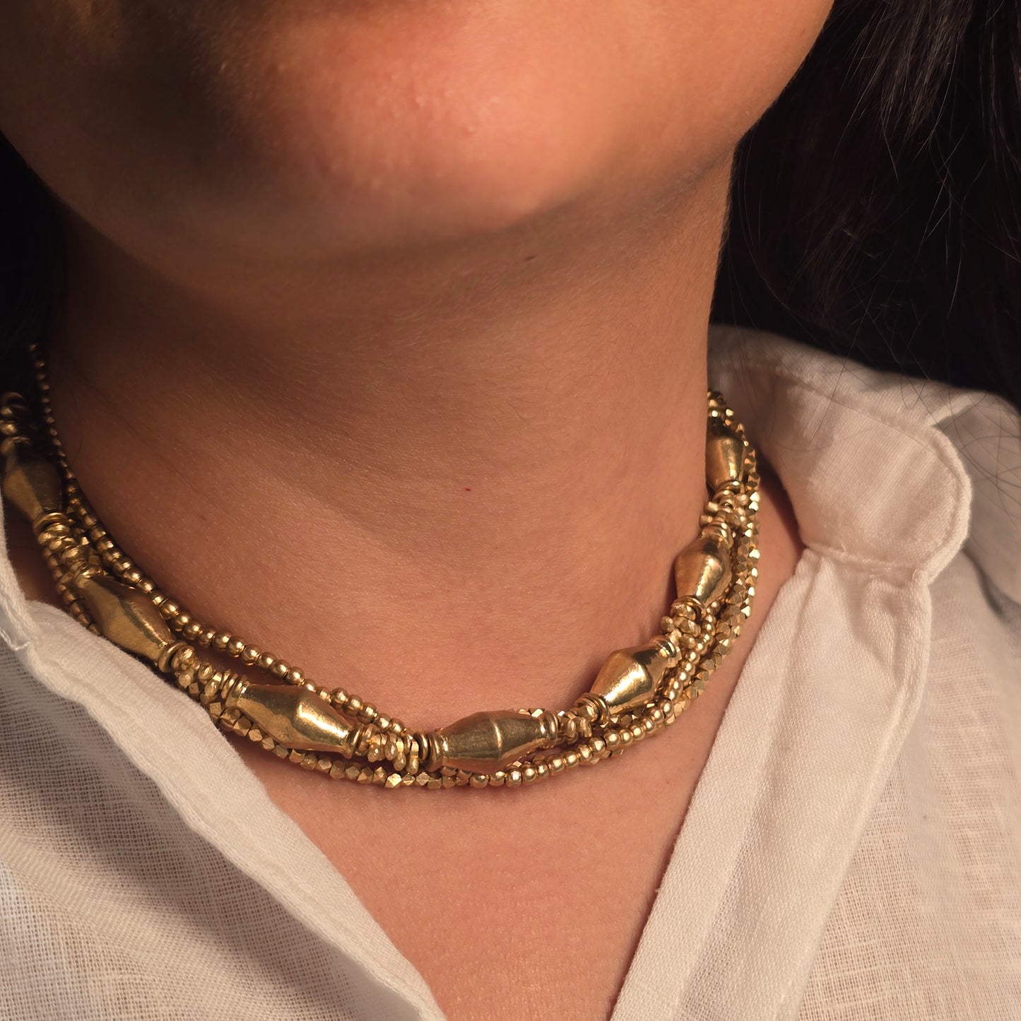 Layered Statement Necklace - Naad