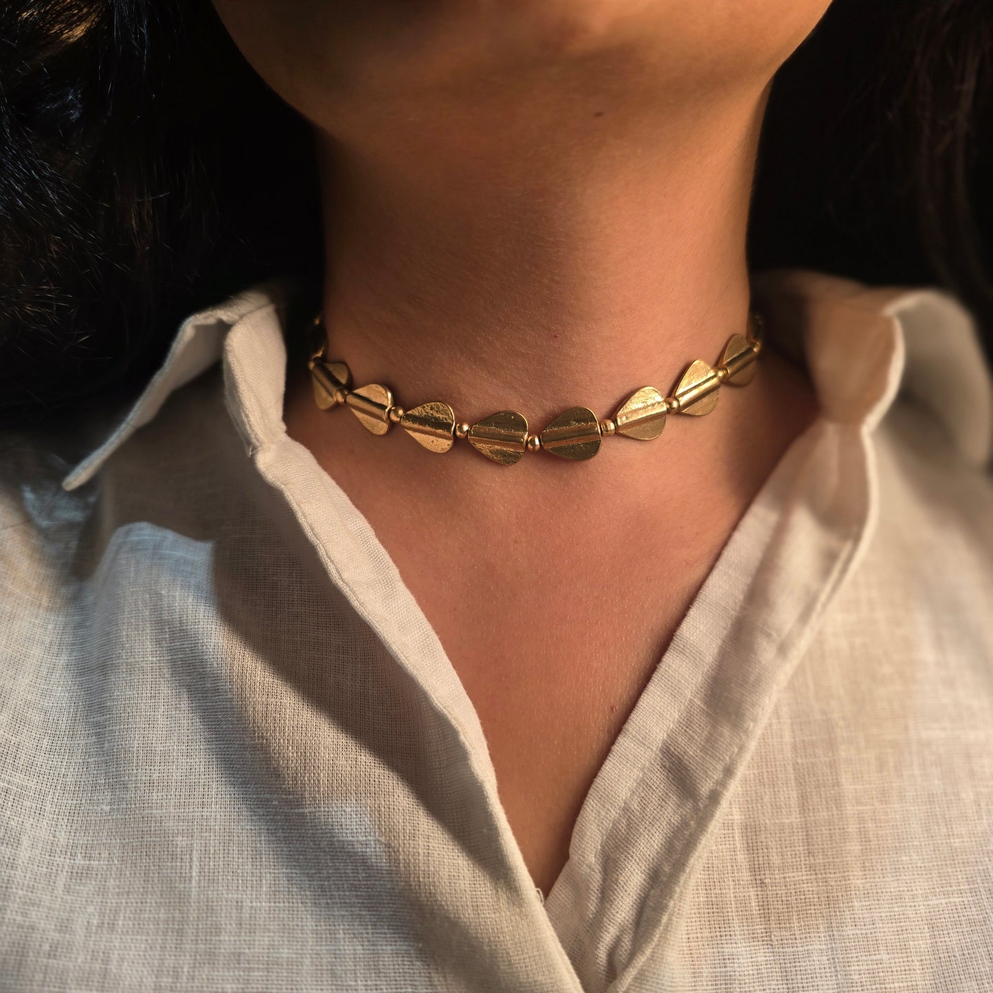 Folia Heart Choker