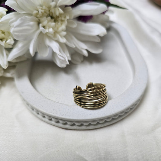 Stacked wired ring
