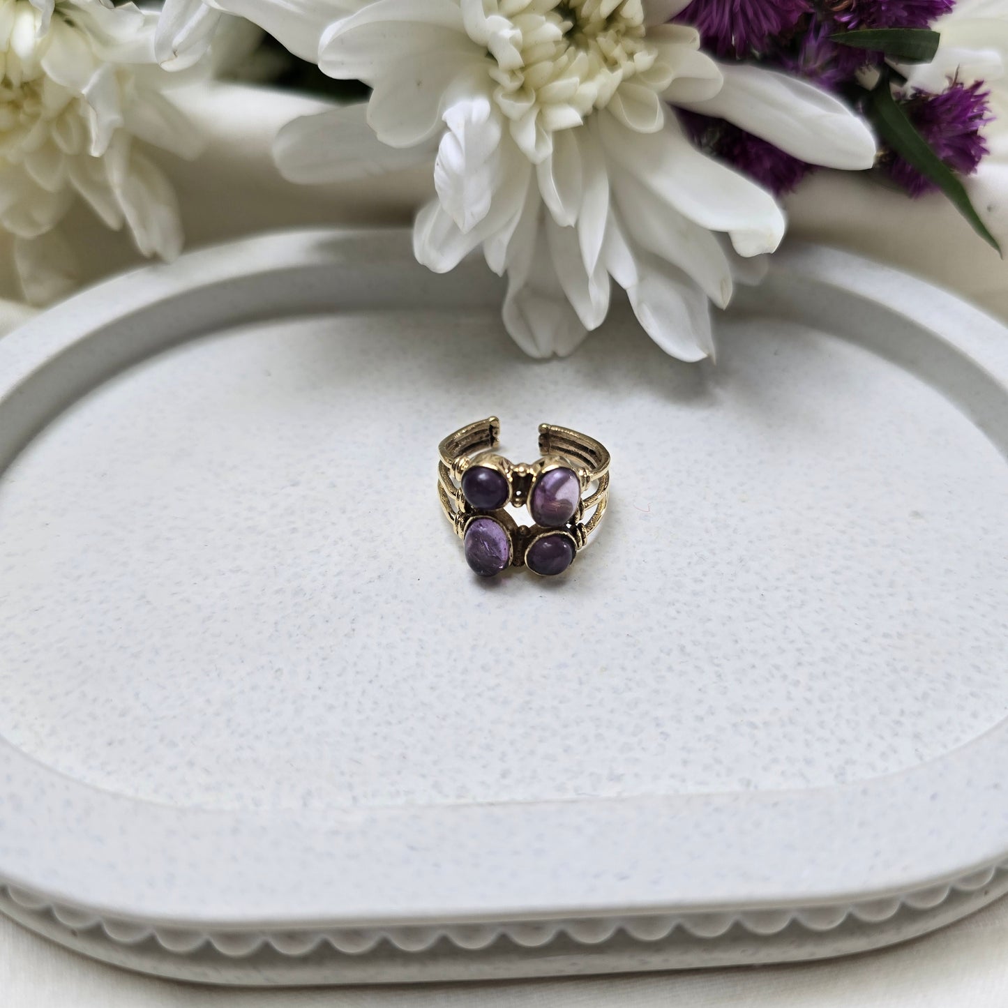 Amethyst ring